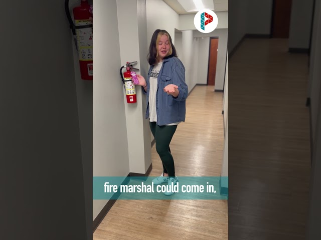 Daily Reminder - Check your fire extinguishers!