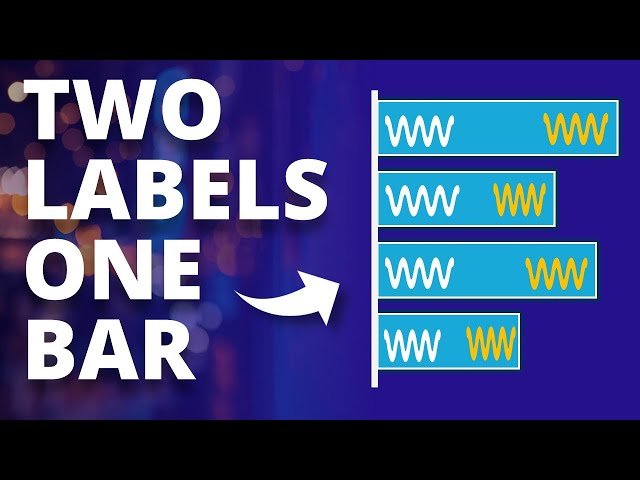 How to Add Category AND Data Labels to the Same Bar Chart in Excel!🔥 [CHART TIPS]