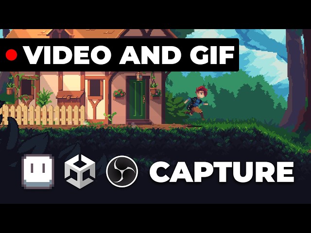 Capturing Your Pixel Art Game! [ Video & GIF tutorial ]