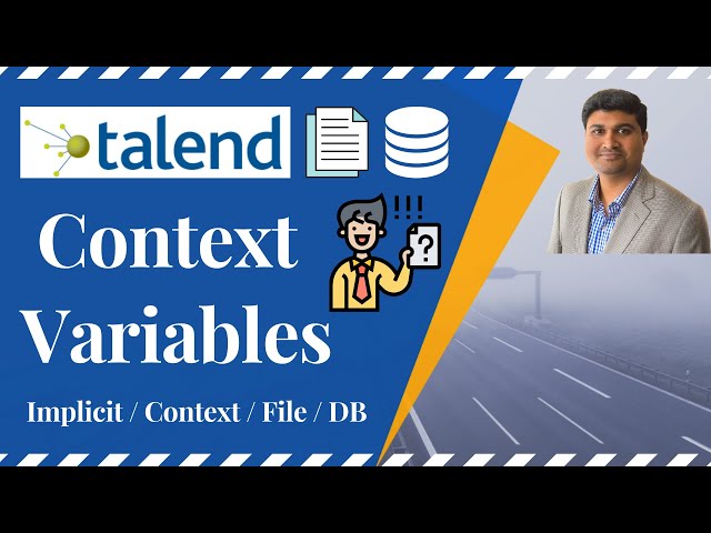 Talend Context Variables | Context loading from File and Database | Talend Tutorial (2020)