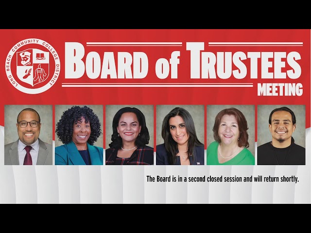LBCCD Board of Trustees Meeting - April 23rd