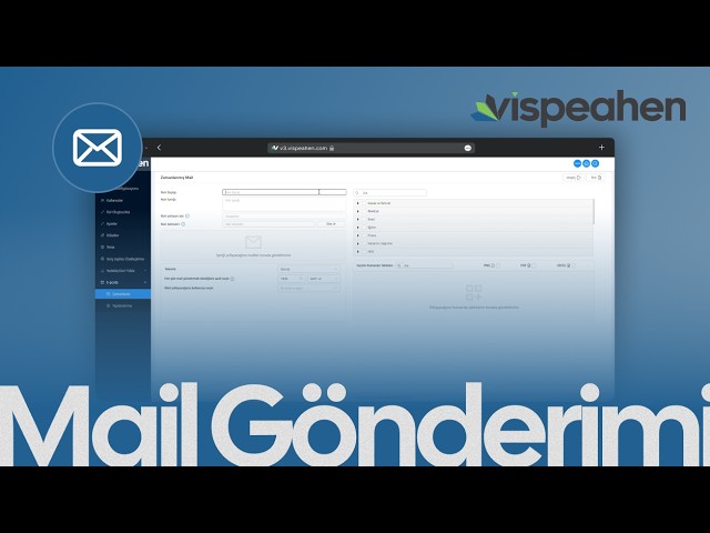 Vispeahen'de Zamanlanmış ve Hızlı Mail Gönderimi | Dashboard Raporlarını E-Posta ile Paylaşma