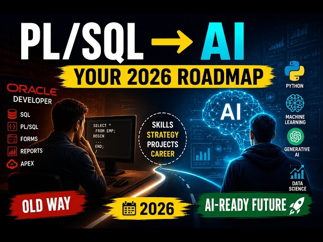 PL/SQL → AI | Your 2026 Roadmap