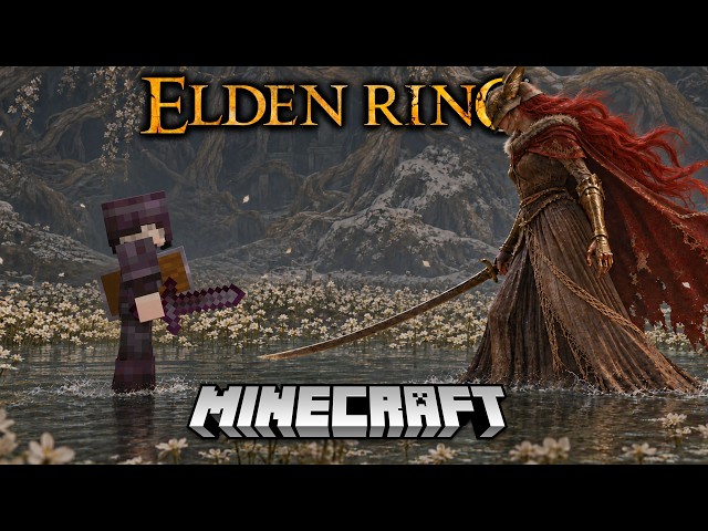 I Played The Mod that Combines Minecraft and Elden Ring and it's INSANE