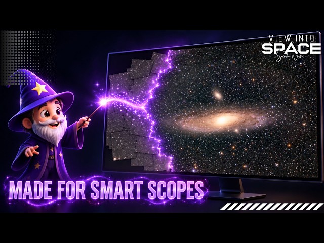Your Seestar Shot a Mosaic. StackingWizard Turns It Into One Image