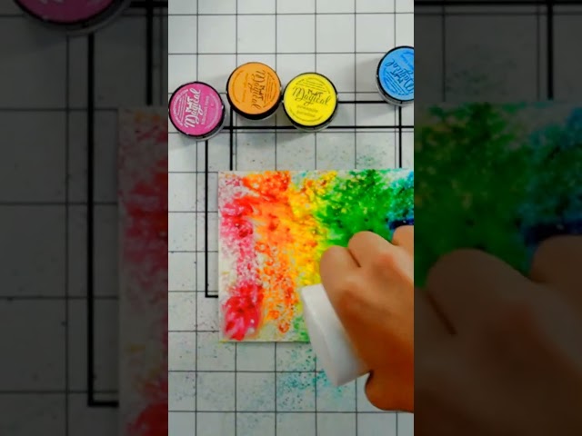 Magic powders for cardmaking