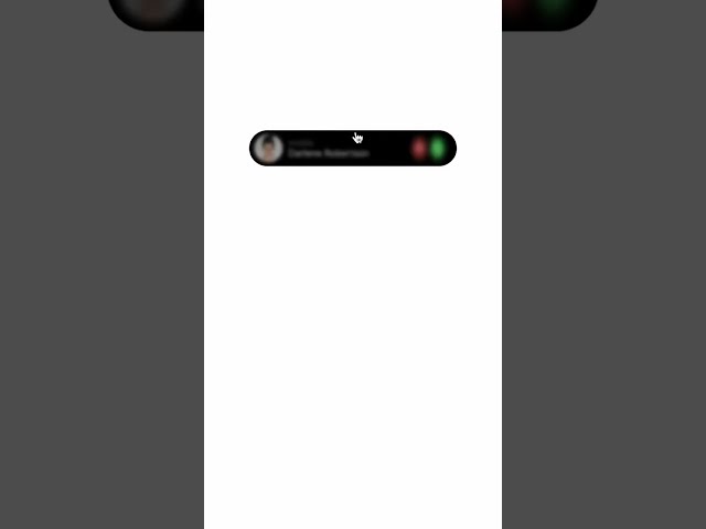 Dynamic Island Animation Using HTML, CSS & JavaScript #shorts