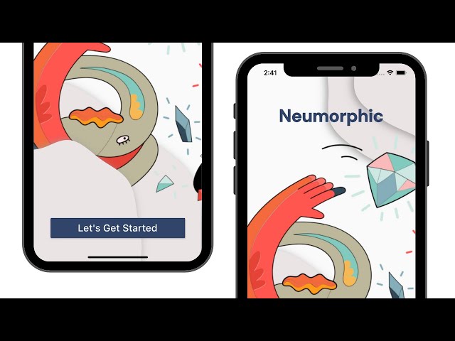 How to Create Complicated Curves in Flutter | SVG to Flutter | Flutter Neumorphic Home Page