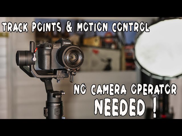 DJI Ronin SC How to use MOTION CONTROL no need for a Camera Operator