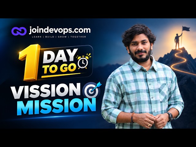 1 DAY TO GO | Demo Session - AiOps & DevSecOps with AWS | JoinDevOps