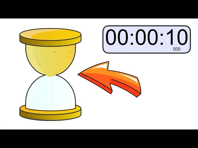 10 second timer - Sand Timer