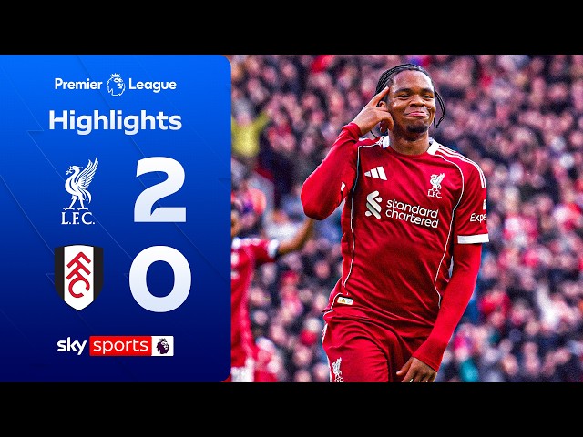 17-Year-Old Rio Ngumoha SHINES at Anfield! ⭐️ | Liverpool 2-0 Fulham | Premier League Highlights
