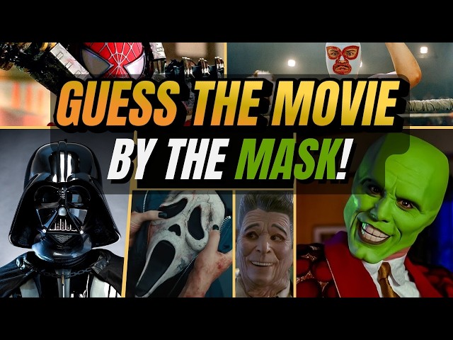 Guess the Movie by the Mask | 50 Movie Quiz