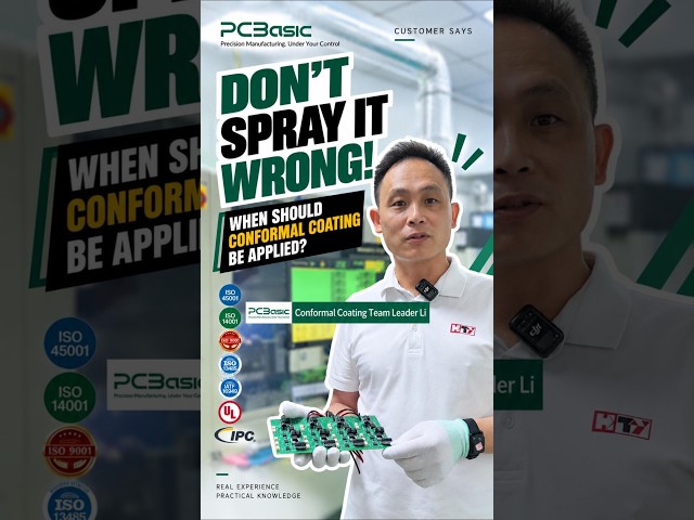 PCBA Conformal Coating: When to Spray and What to Mask