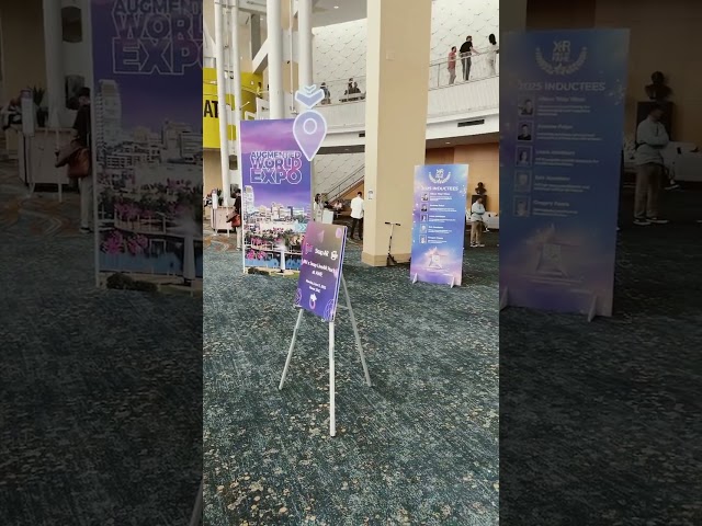 AWE kickoff! #unity #awe #augmentedreality #ar