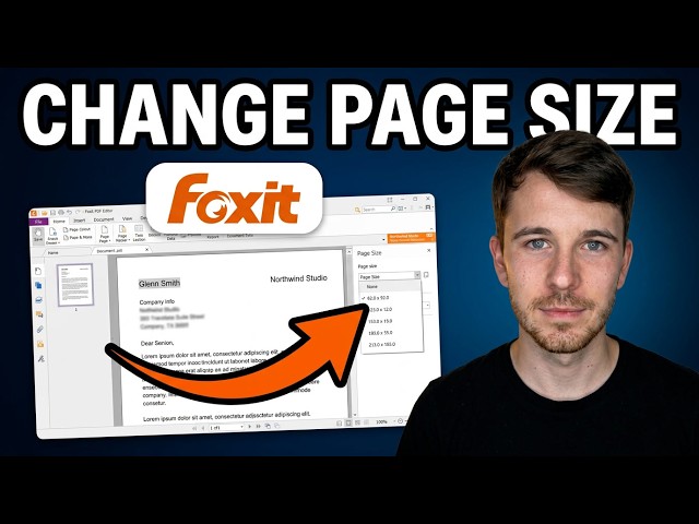 How to Change Page Size in Foxit PDF Editor (Fastest Way)
