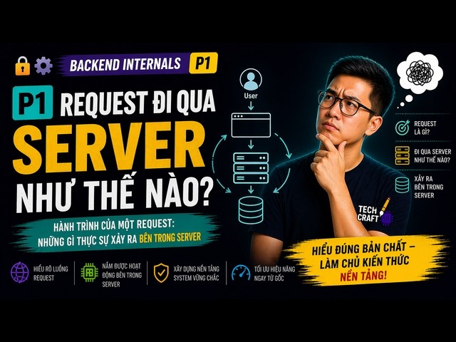🔓⚙️ Backend Internals P1: How a Request Travels Through the Server