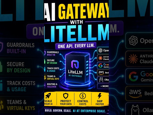 AI Enablement Platform   AI gateway based on LiteLLM