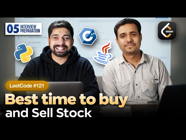 05 Best Time to Buy and Sell Stock | Chai aur LeetCode (Array)