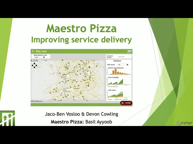 Pizza Delivery and Kitchen Simulation Model for Improving Service Delivery