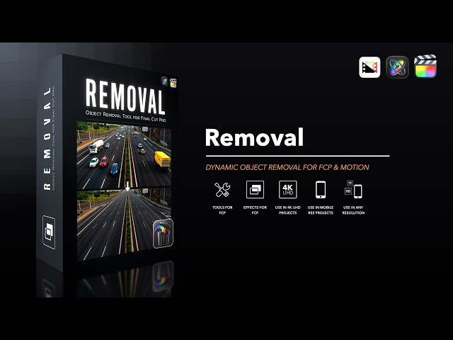Removal - Dynamic Object Removal for Final Cut Pro & Motion - Pixel Film Studios