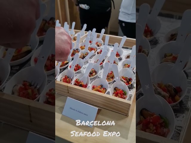 Barcelona seafood expo 2023, urban treats cooking :)