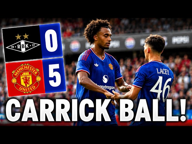 Man Utd Kids STAR! | Lacey, Amass & Devaney Stand Out | Rosenborg 0-5 Man Utd