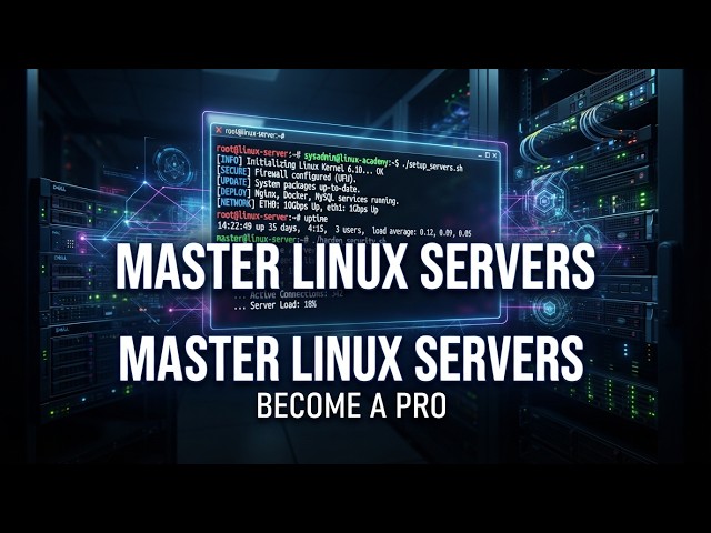 Become a Linux Server Administration Pro in 2026 | Master Your IT Infrastructure