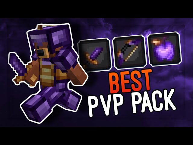 The BEST Mobile PvP Texture Pack // MCPE 1.21