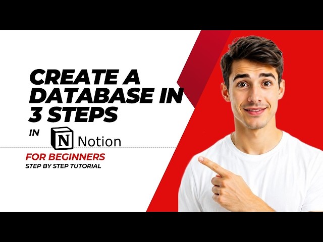 How to Create a Database in Notion in 3 Minutes