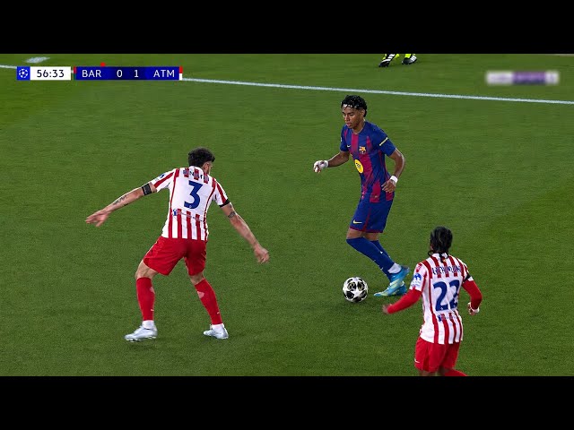Lamine Yamal vs Atletico Madrid | ballon d'or level 👑 | Quarter- Final Champions league| 