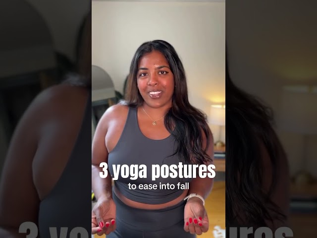 3 Yoga Poses for Fall 🍂🍁🙌