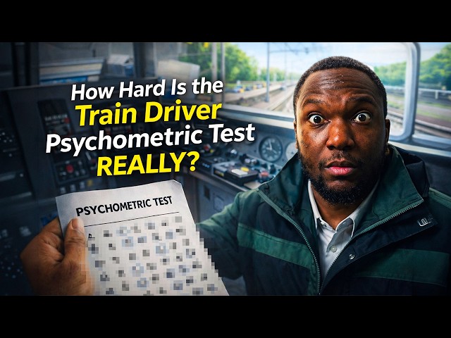 How Hard Is the Train Driver Psychometric Test Really?