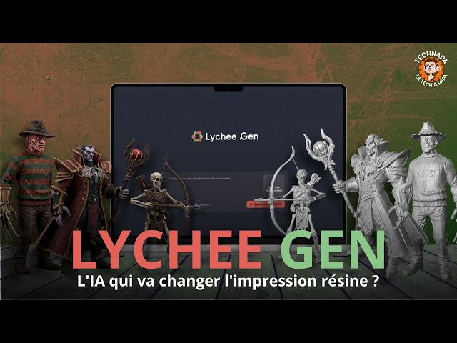 LycheeGen : Le nouveau moteur de génération 3D de Mango (LycheeSlicer)