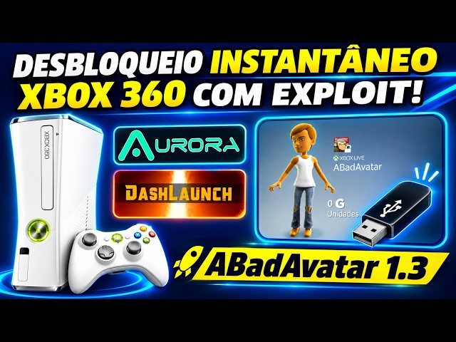 ABADAVATAR 1.3 - INSTANT UNLOCK FOR XBOX 360! AUTO START + BADSTORAGE