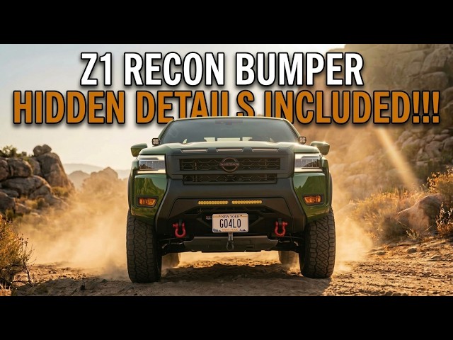 Z1 RECON BUMPER '25+ Install | Hidden Details You MUST See