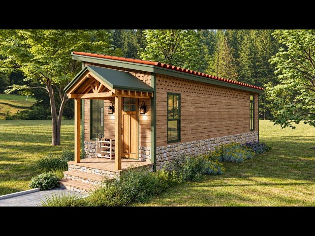 Why This Cozy Tiny House Feels Like the Perfect Woodland Retreat | Exploring Tiny House