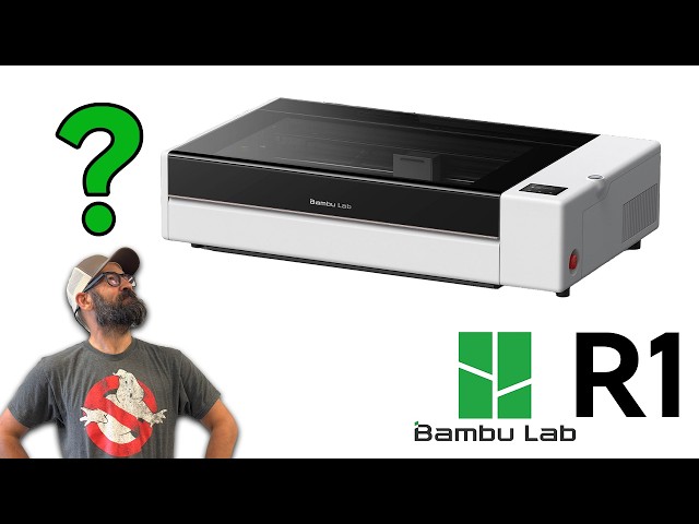 Bambu Lab R1 – The CO₂ Laser I Didn’t Expect