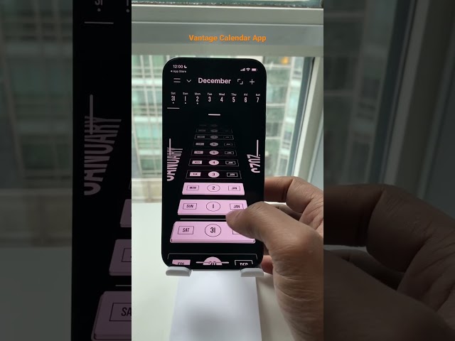 Star Wars Calendar App - Vantage app for iOS - Amazing apps #shorts