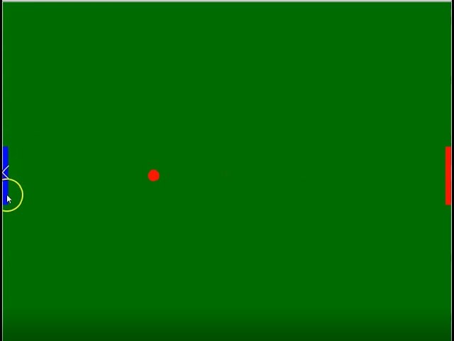 Игра настольный теннис (JavaScript, HTML5, Canvas) - Урок 3