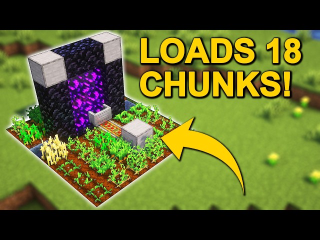 How To Build An Automatic Chunk Loader In Minecraft 26.3+ (Tutorial)