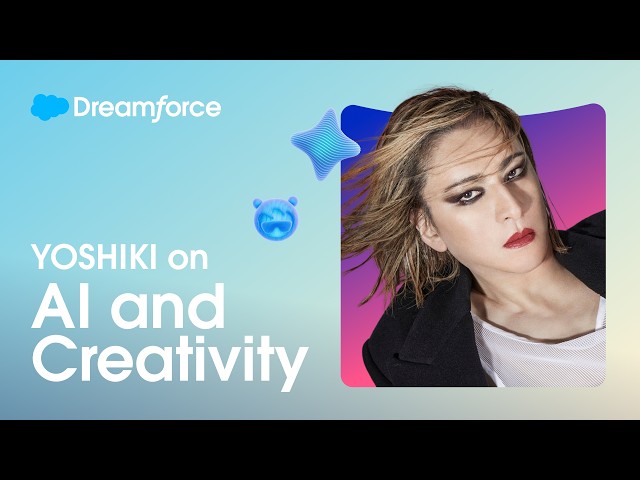 YOSHIKI on AI, Art, and Ethics | Dreamforce 2026