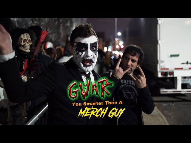 GWAR You Smarter Than A Merch Guy?