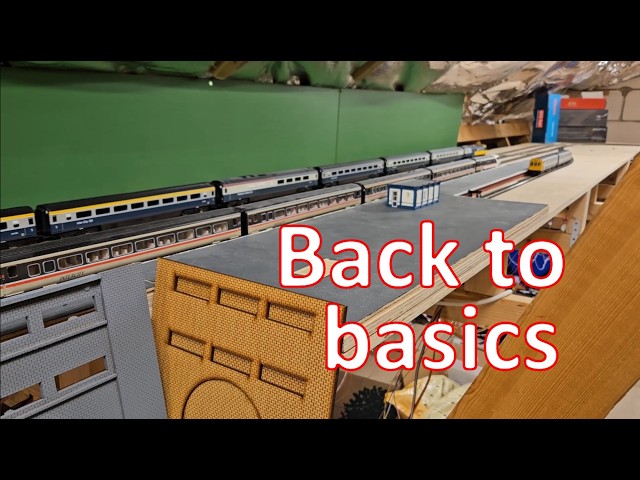 Watching a straightforward multi-train automation unfold on the layout and on the JMRI panel