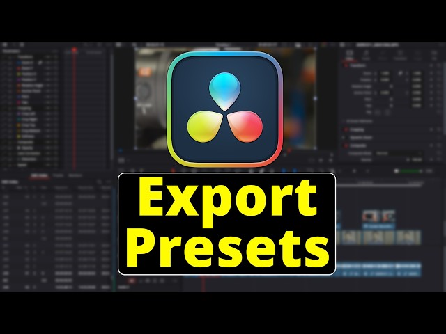 How to Create Export Presets in DaVinci Resolve (2026 Tutorial)