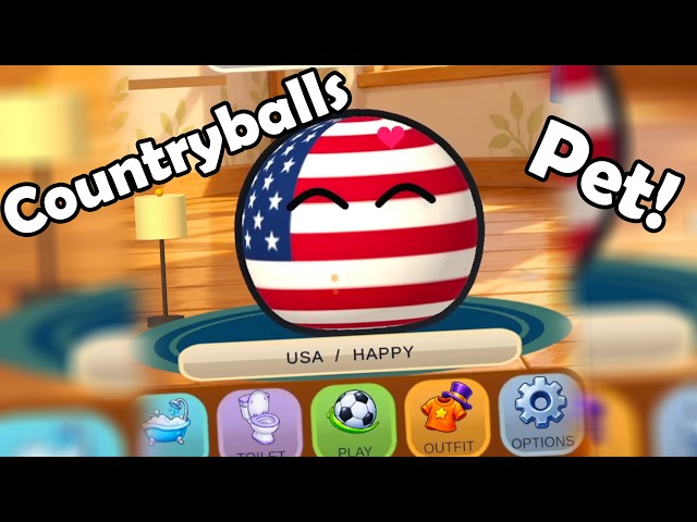 GyLala’s Countryballs Pet - Test cute Countryball!