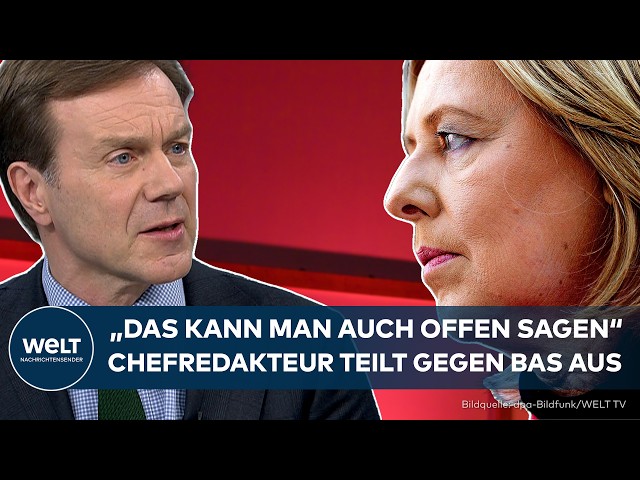 BAS RESIGNS: "You can say that openly" – Editor-in-chief lashes out at former minister