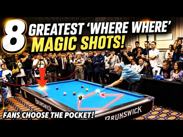 Efren Reyes’ Greatest WHERE WHERE Shots 