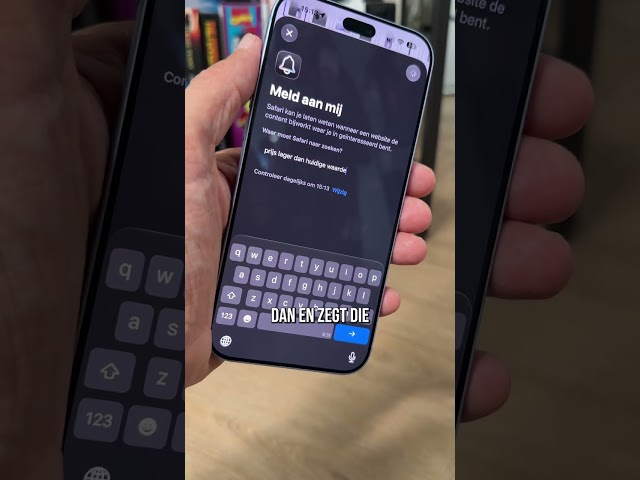Get notified on your iPhone when prices drop #tech #iphonetricks #gadget
