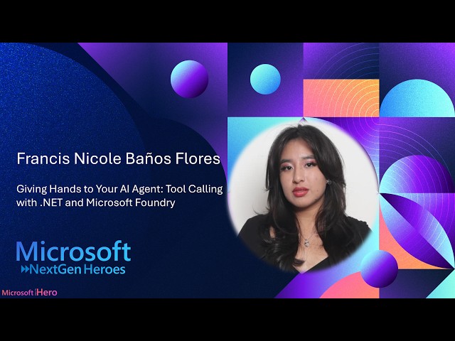 Giving Hands to Your AI Agent: Tool Calling with .NET and Microsoft Foundry